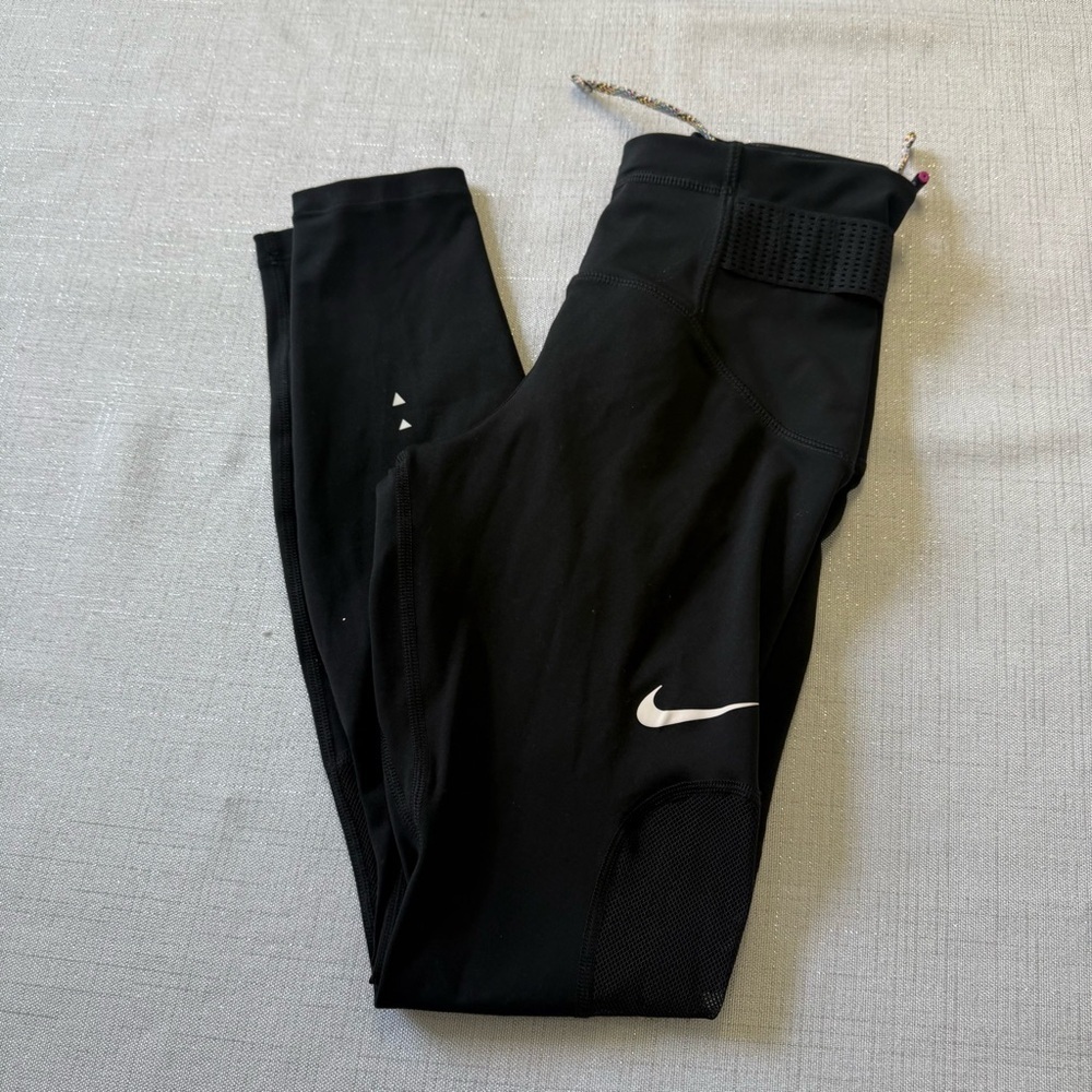 Nike Women Nike Black Speed Icon 7/8 Running Tight Pant Leggings Size XS - Picture 13 of 13
